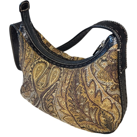 Fossil Handbags - Fossil Paisley Tapestry Vintage Shoulder Bag